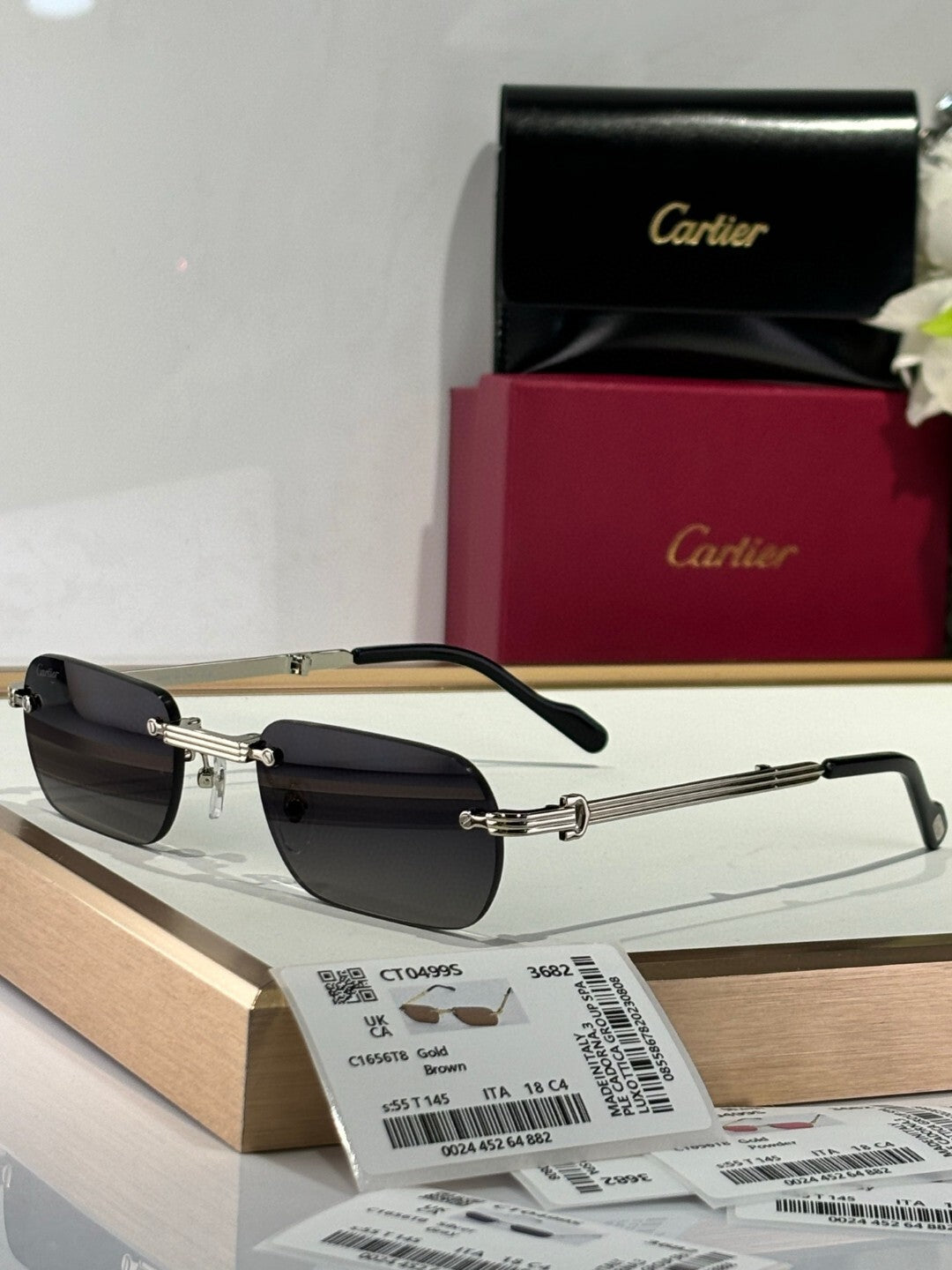 Clashier Rimless Elegance - Vichyluxury