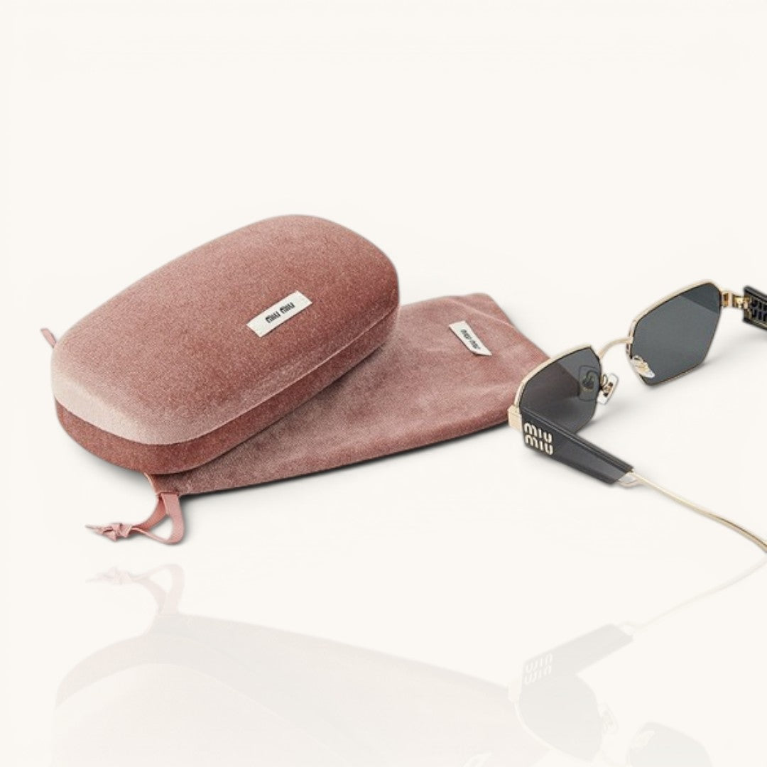 Myu Myu Tortoise Oval