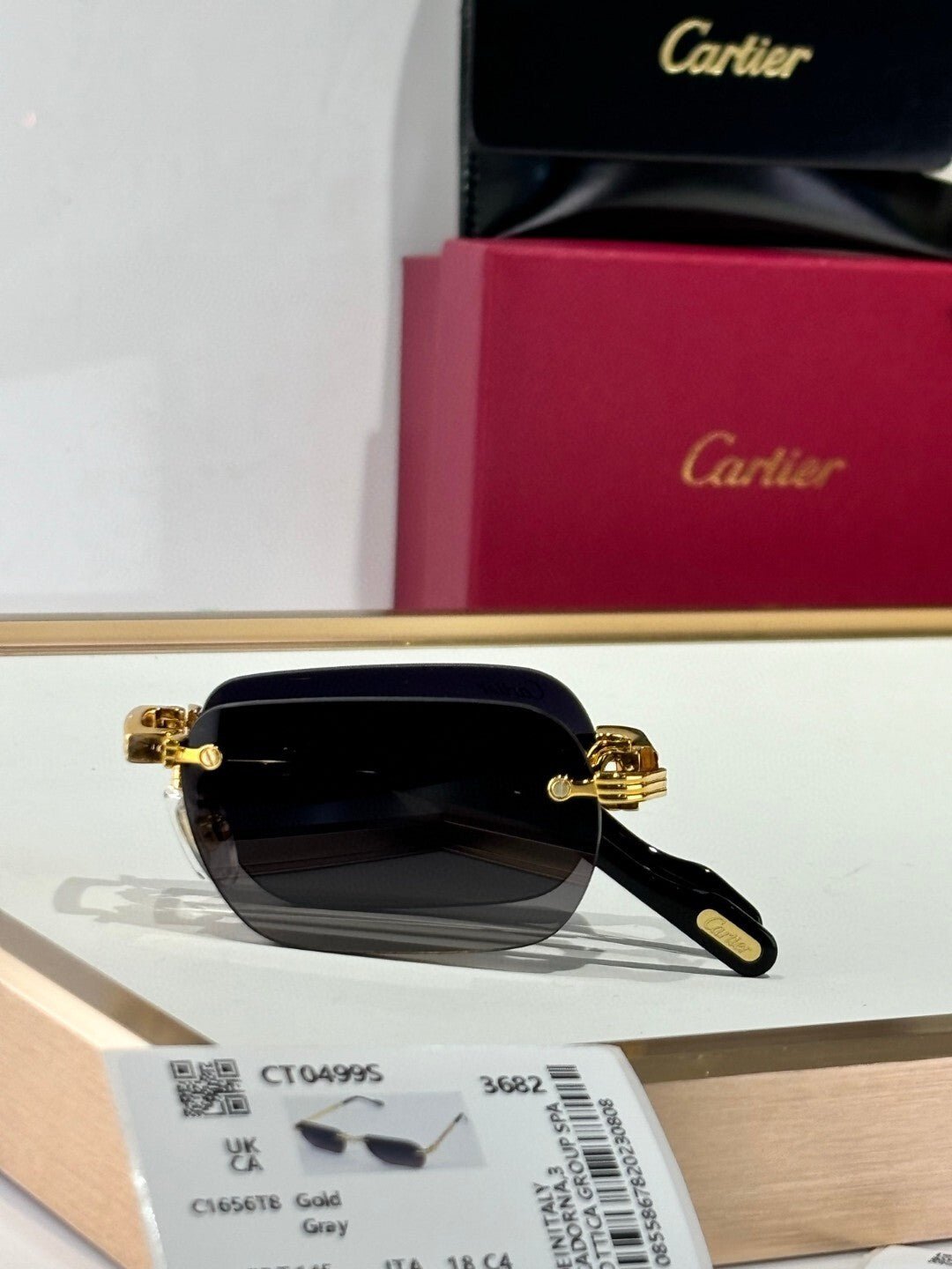 Clashier Rimless Elegance - Vichyluxury