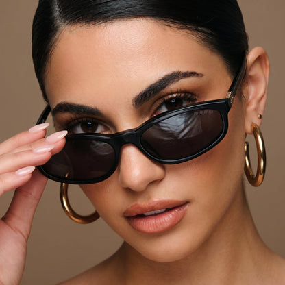 Myu Myu Black Oval