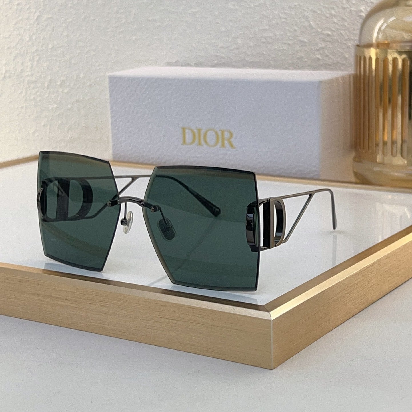Dio Geometric Rimless - Vichyluxury