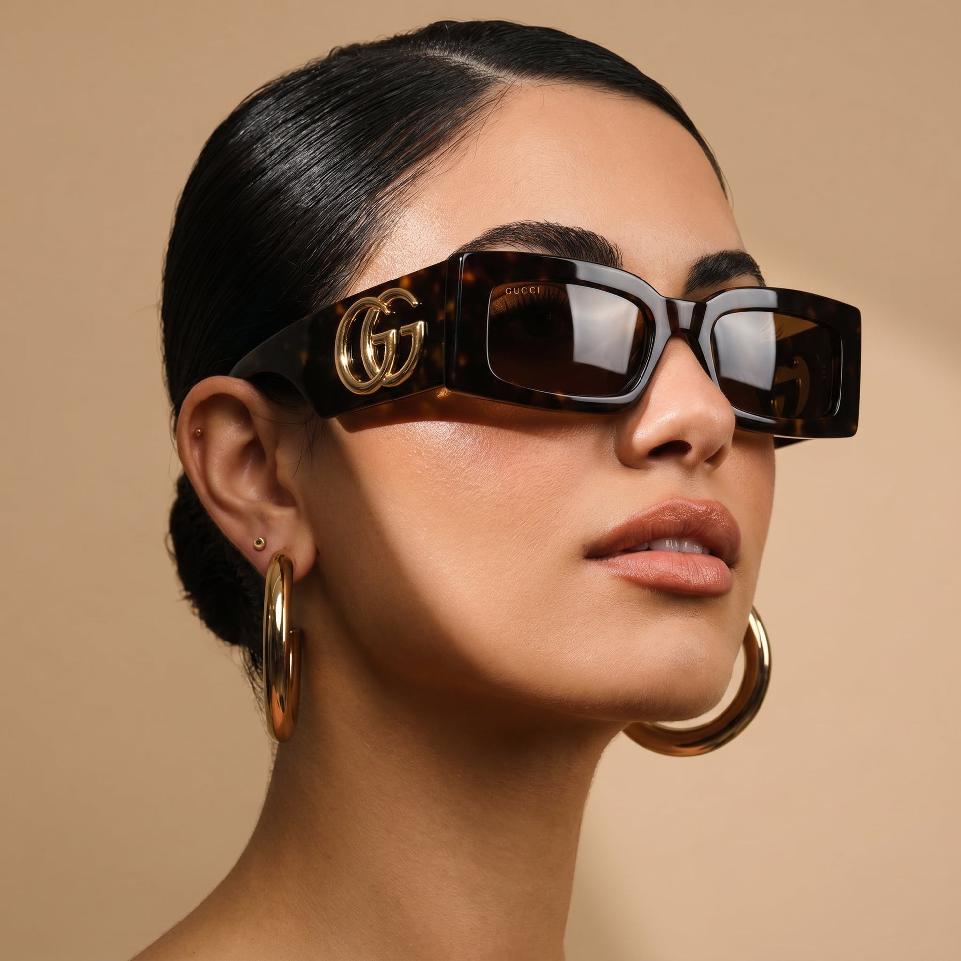 Guci Bold Rectangle - Vichyluxury