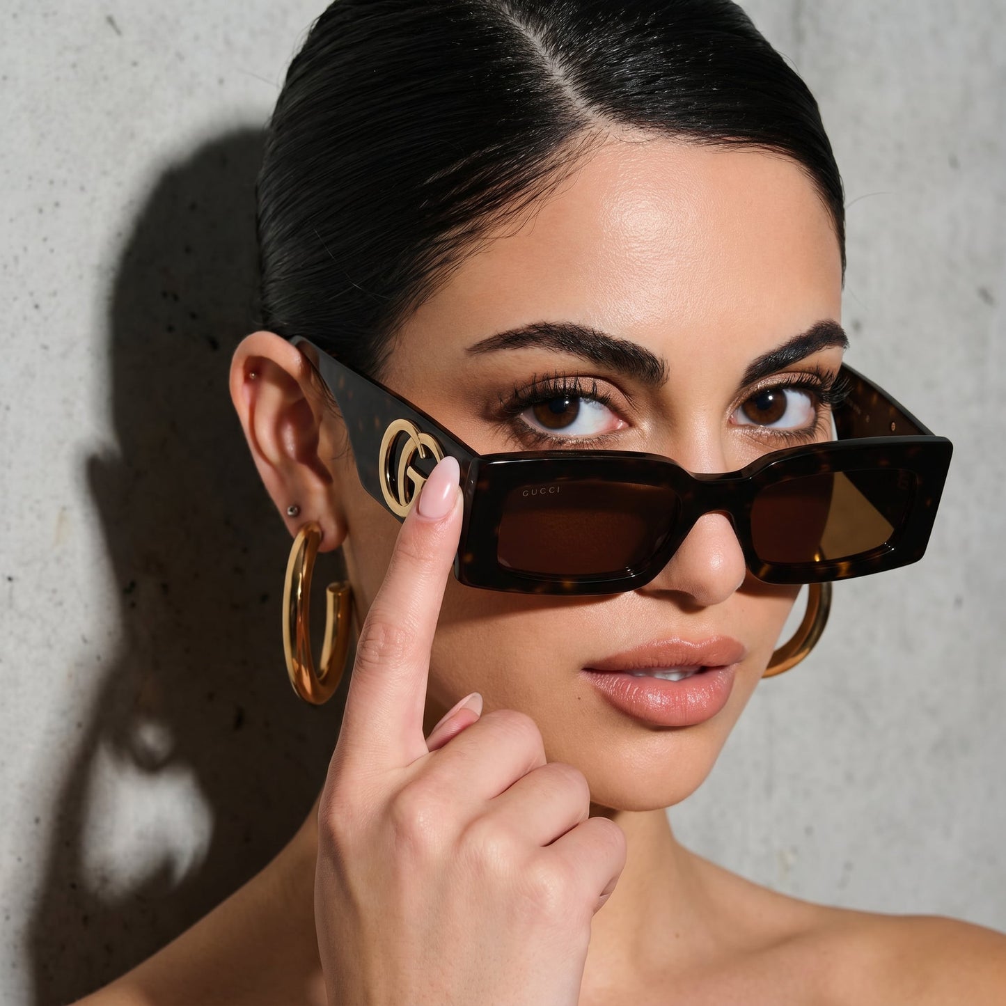Guci Bold Rectangle - Vichyluxury