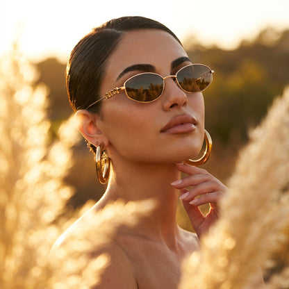 Guci Gold Oval - Vichyluxury