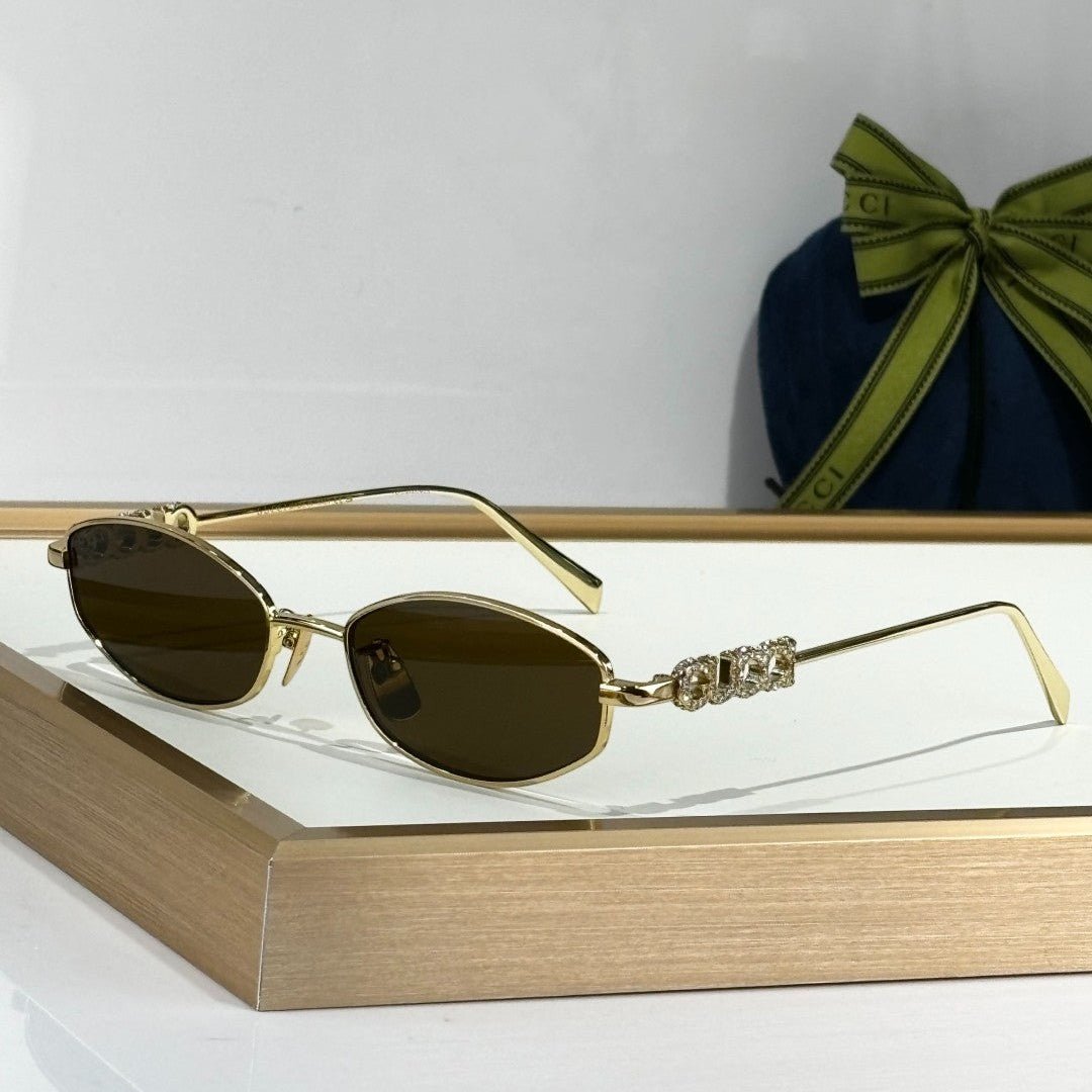 Guci Gold Oval - Vichyluxury