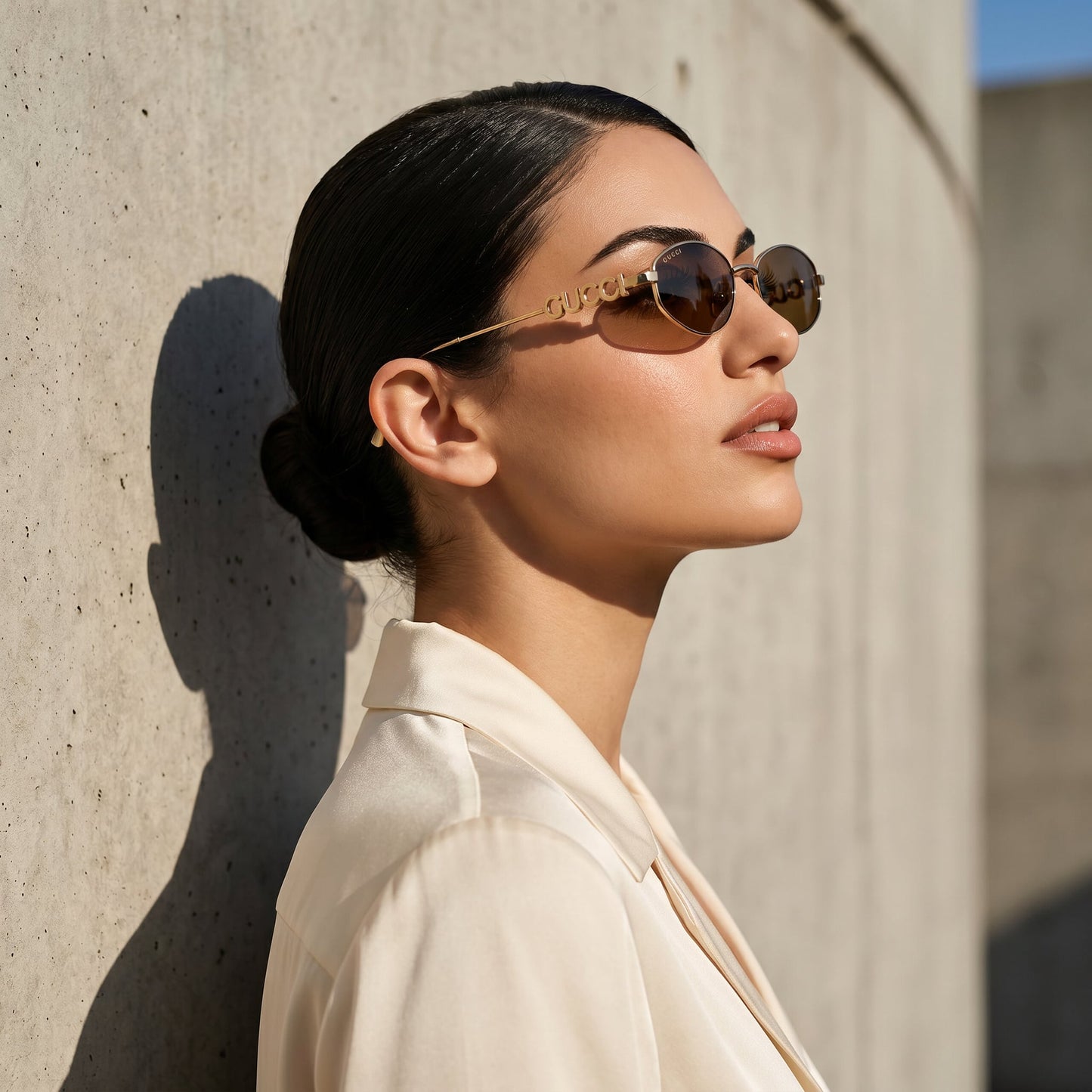 Guci Gold Oval - Vichyluxury
