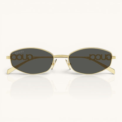 Guci Gold Oval - Vichyluxury