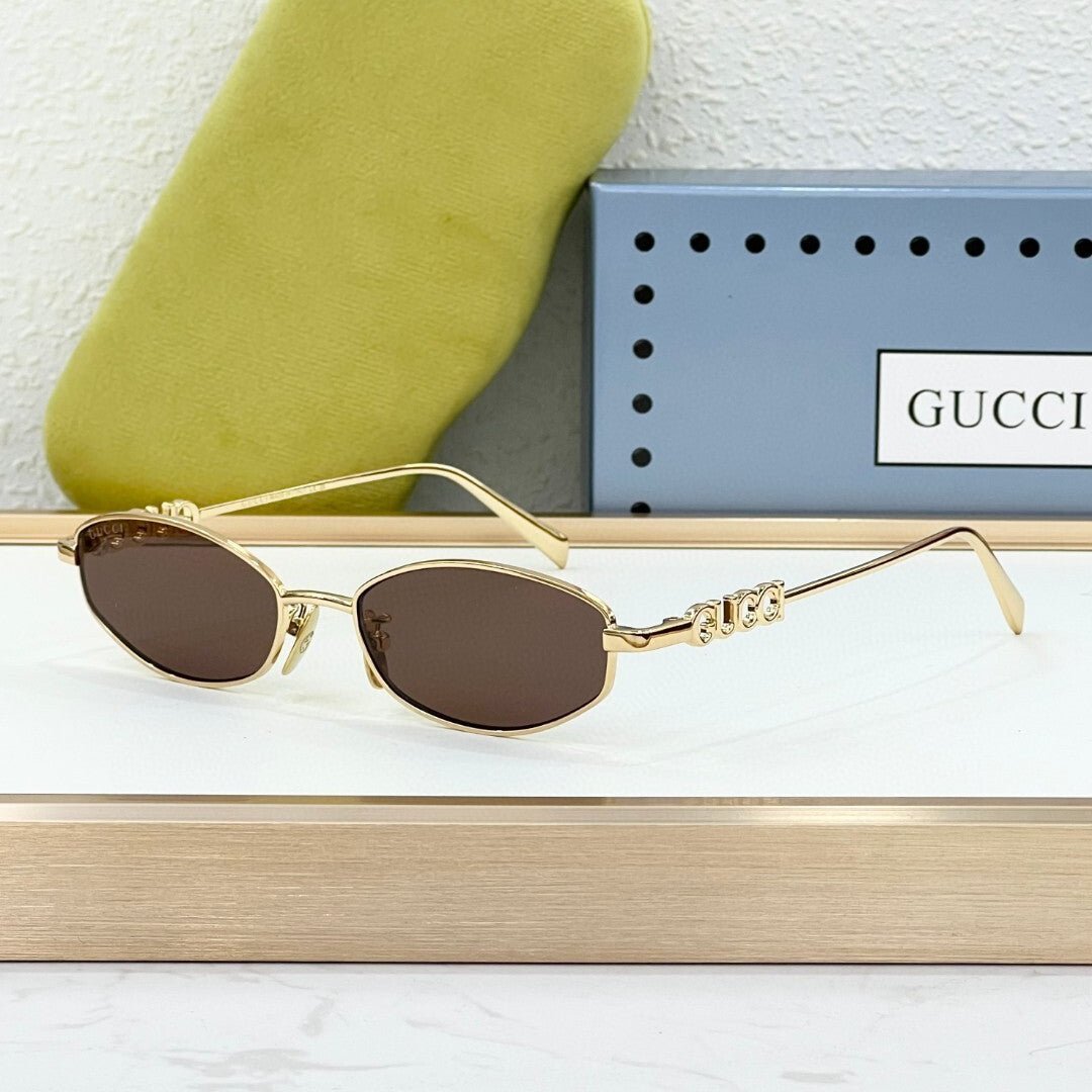 Guci Gold Oval - Vichyluxury