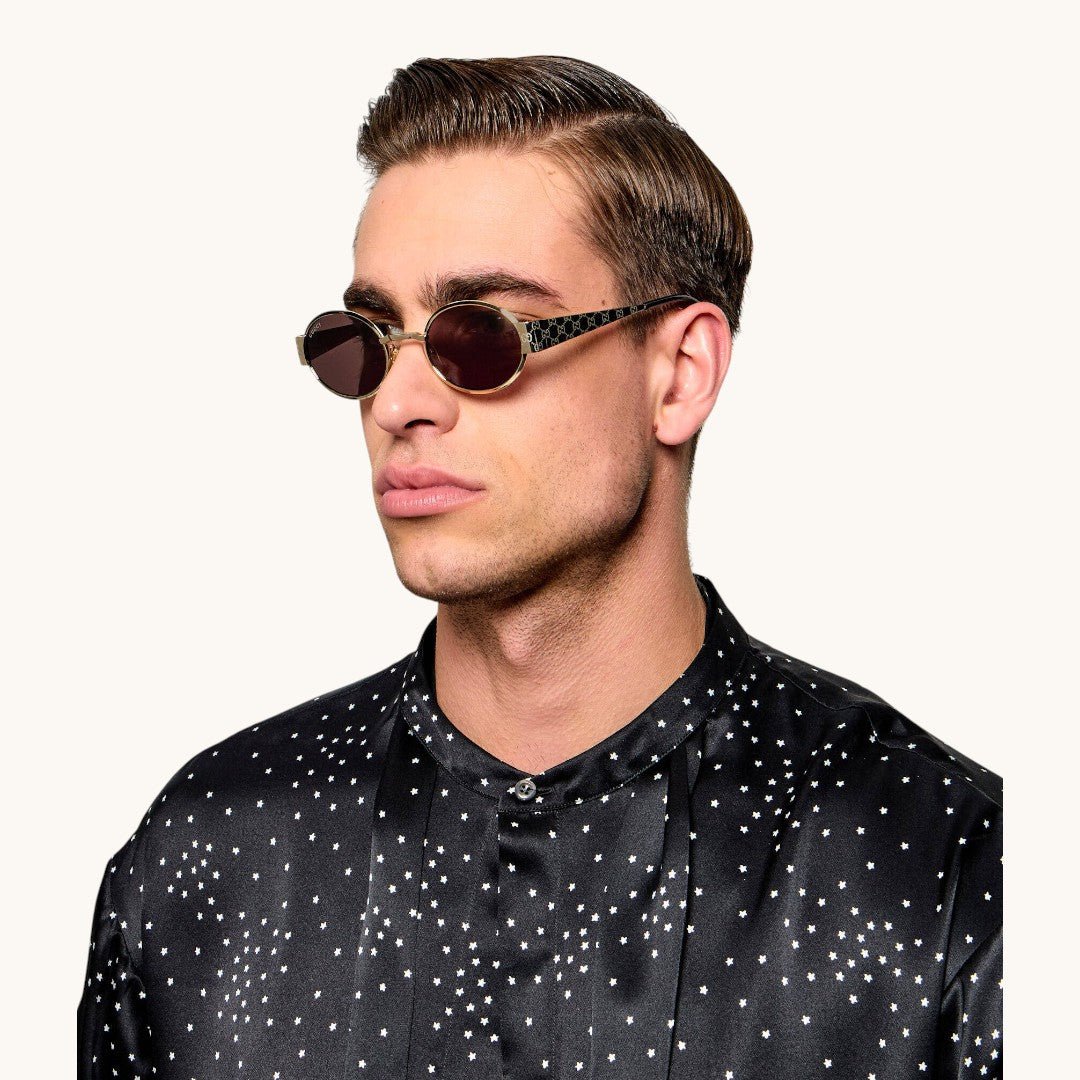 Guci Monogram Round - Vichyluxury