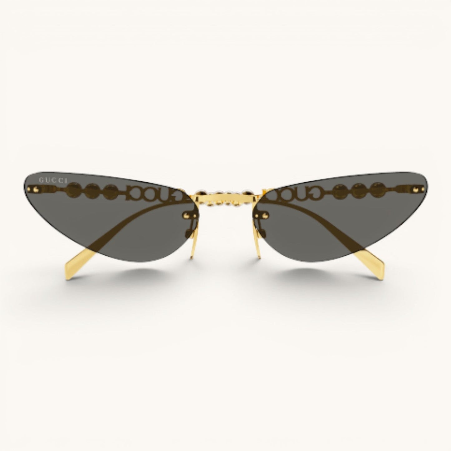 Guci Pearl Cat - Eye - Vichyluxury