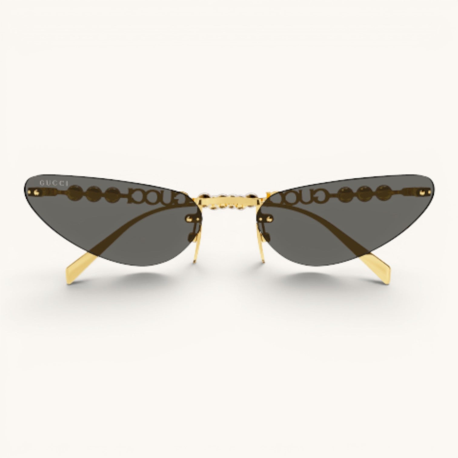 Guci Pearl Cat - Eye - Vichyluxury