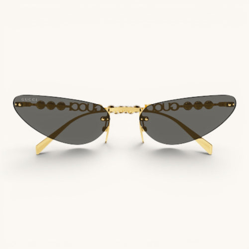 Guci Pearl Cat - Eye - Vichyluxury