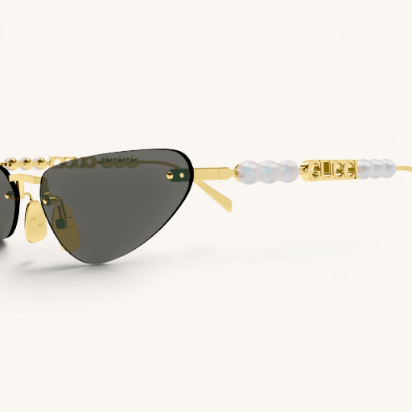 Guci Pearl Cat - Eye - Vichyluxury