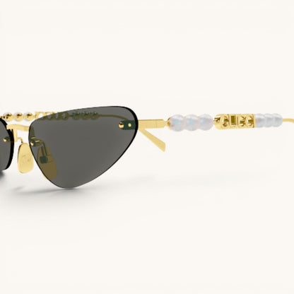 Guci Pearl Cat - Eye - Vichyluxury