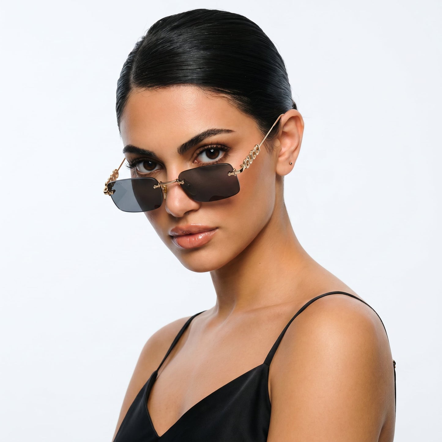 Guci Rimless Rectangle - Vichyluxury
