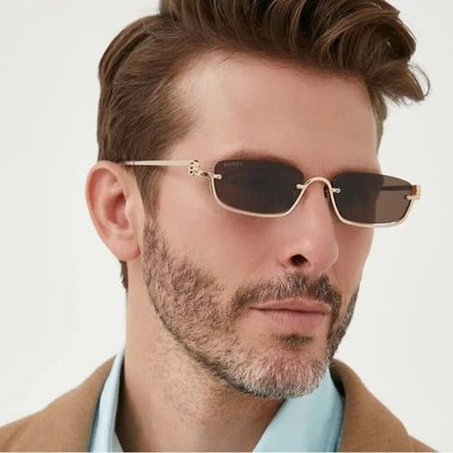 Guci Rimless Rectangle - Vichyluxury