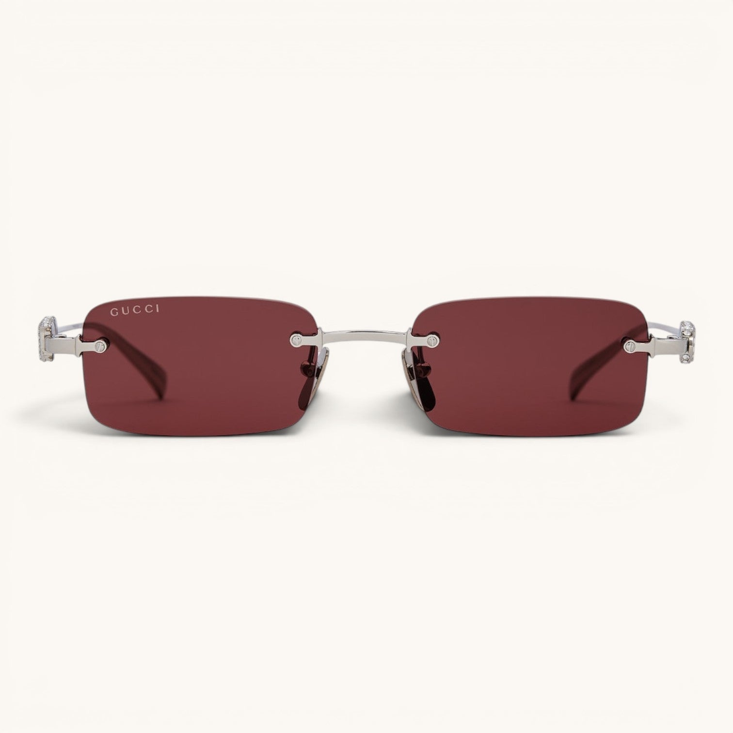 Guci Rimless Rectangle - Vichyluxury