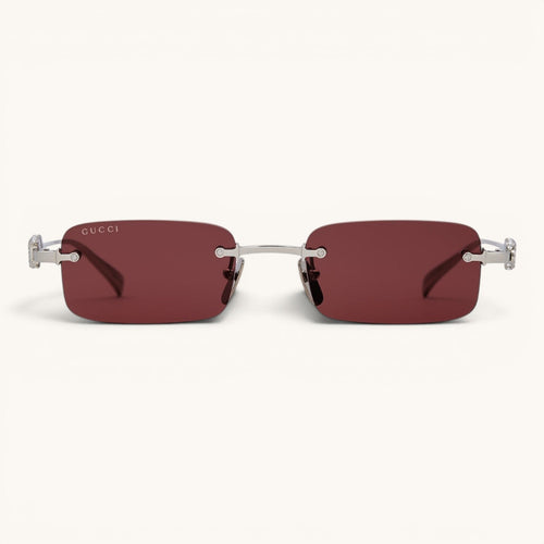 Guci Rimless Rectangle - Vichyluxury