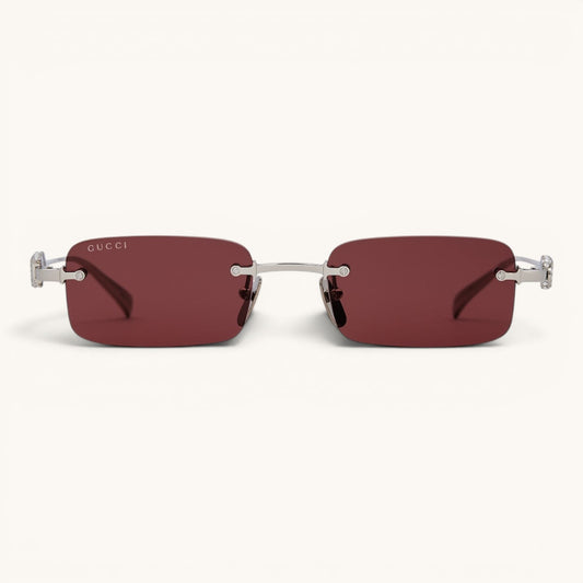 Guci Rimless Rectangle - Vichyluxury