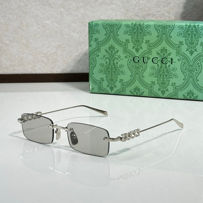 Guci Rimless Rectangle - Vichyluxury