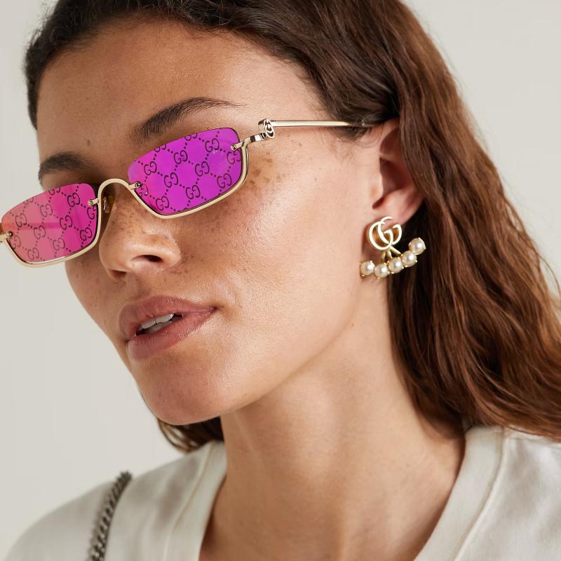 Guci Rimless Rectangle - Vichyluxury
