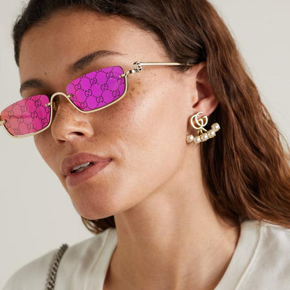 Guci Rimless Rectangle - Vichyluxury