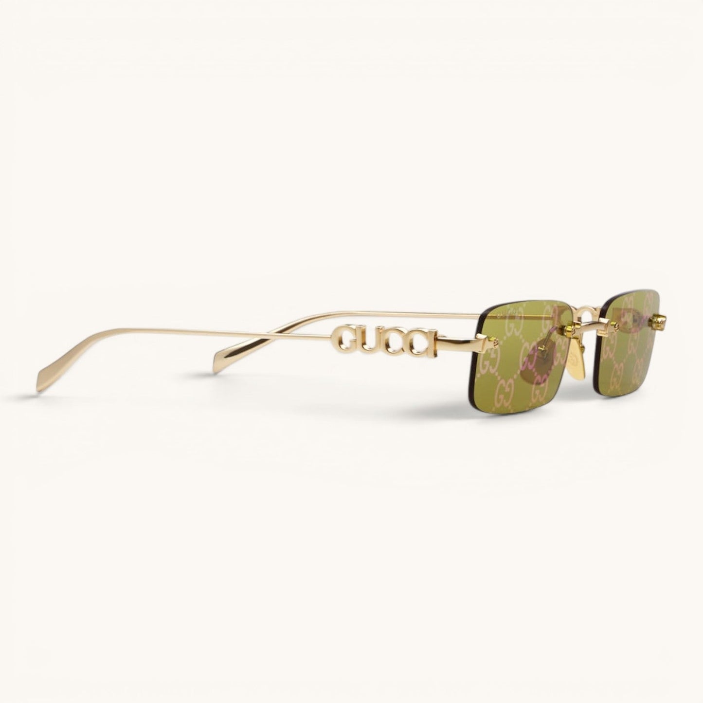 Guci Rimless Rectangle - Vichyluxury