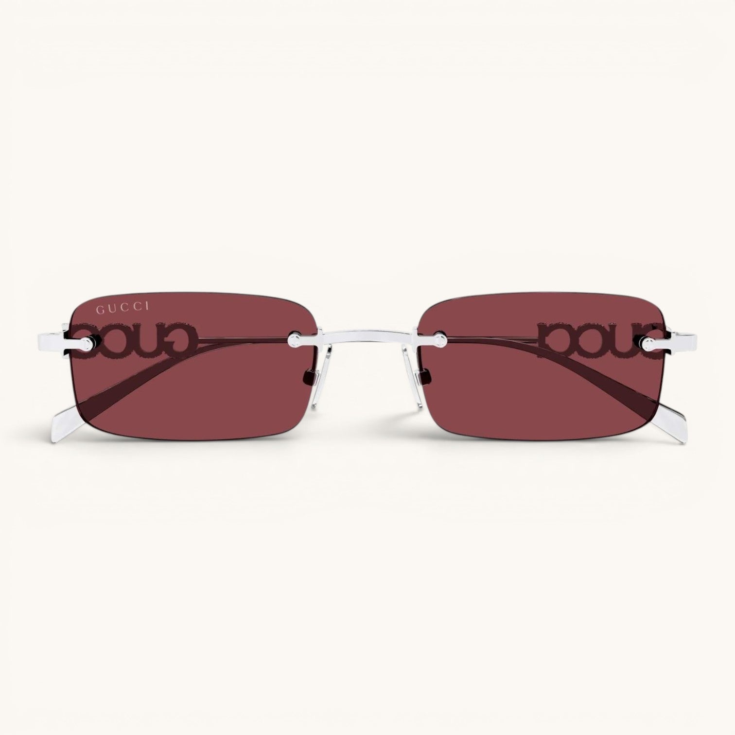 Guci Rimless Rectangle - Vichyluxury