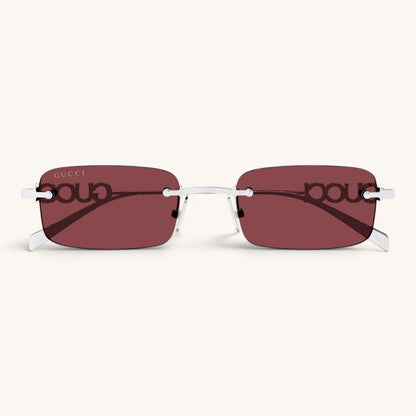 Guci Rimless Rectangle - Vichyluxury
