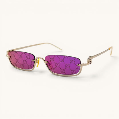 Guci Rimless Rectangle - Vichyluxury