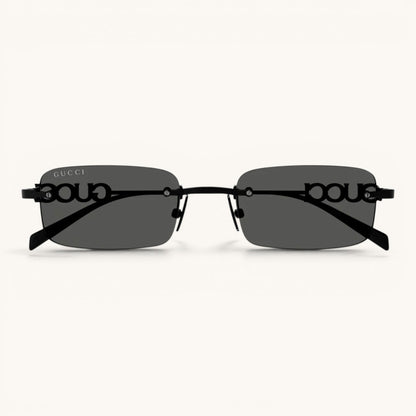 Guci Rimless Rectangle - Vichyluxury