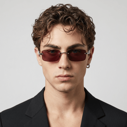 Guci Rimless Rectangle - Vichyluxury