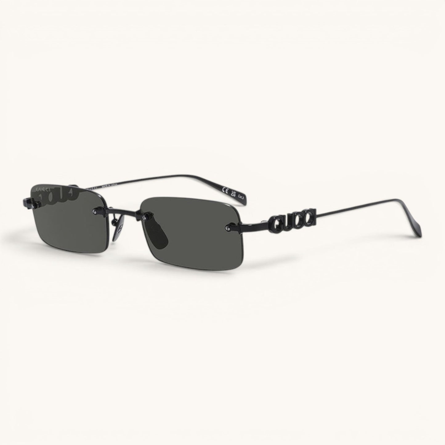 Guci Rimless Rectangle - Vichyluxury