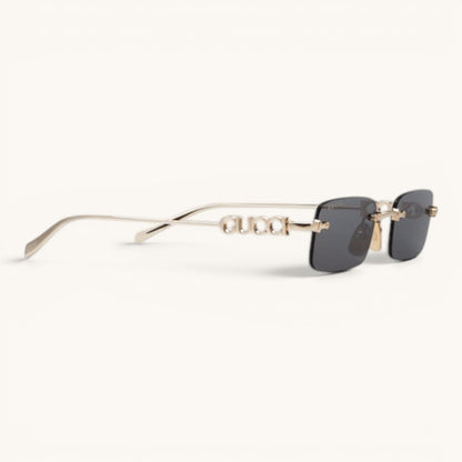Guci Rimless Rectangle - Vichyluxury