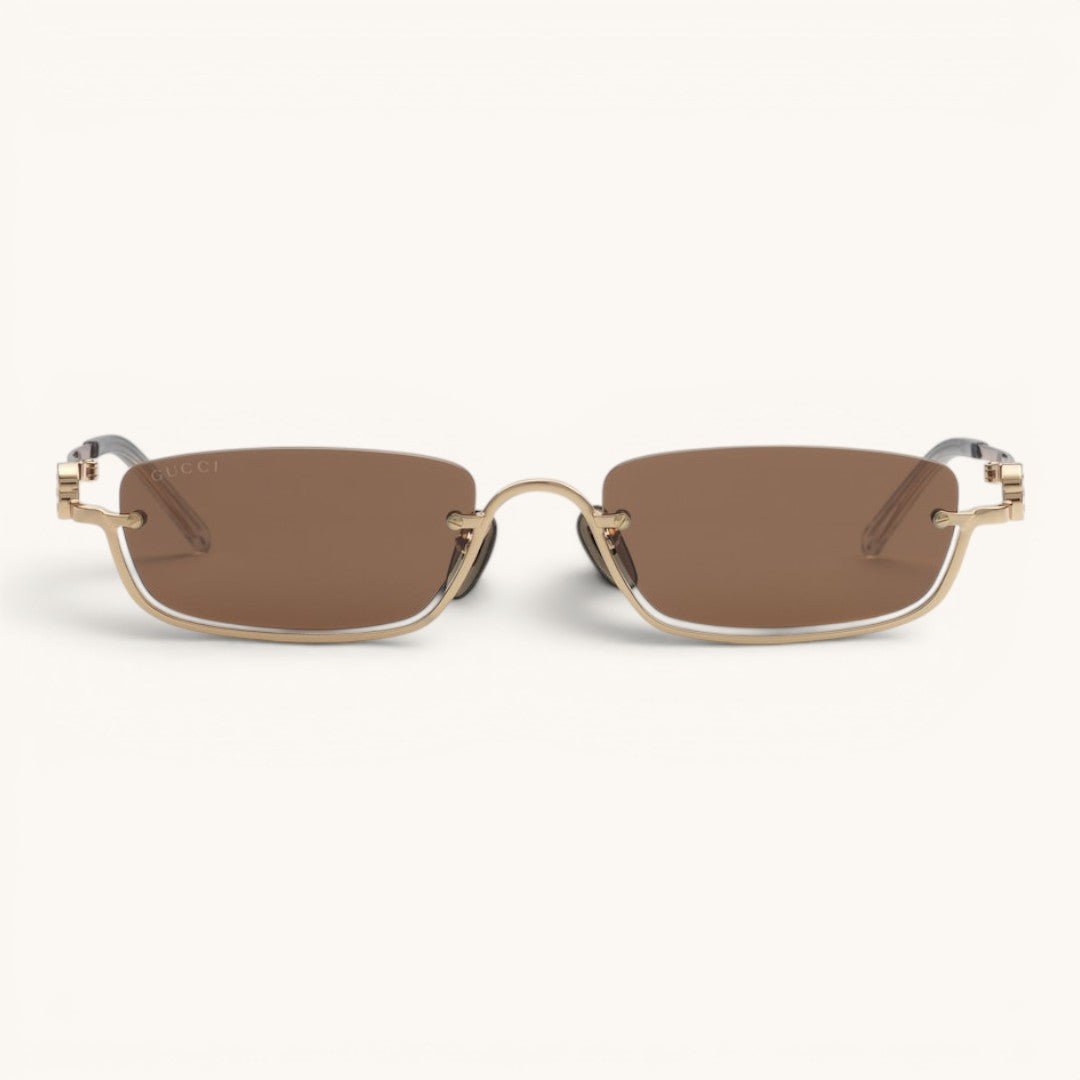 Guci Rimless Rectangle - Vichyluxury