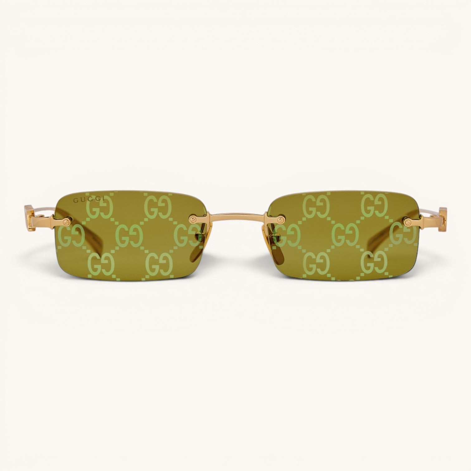 Guci Rimless Rectangle - Vichyluxury