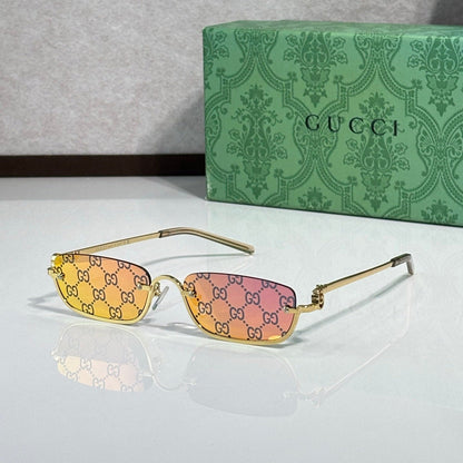 Guci Rimless Rectangle - Vichyluxury