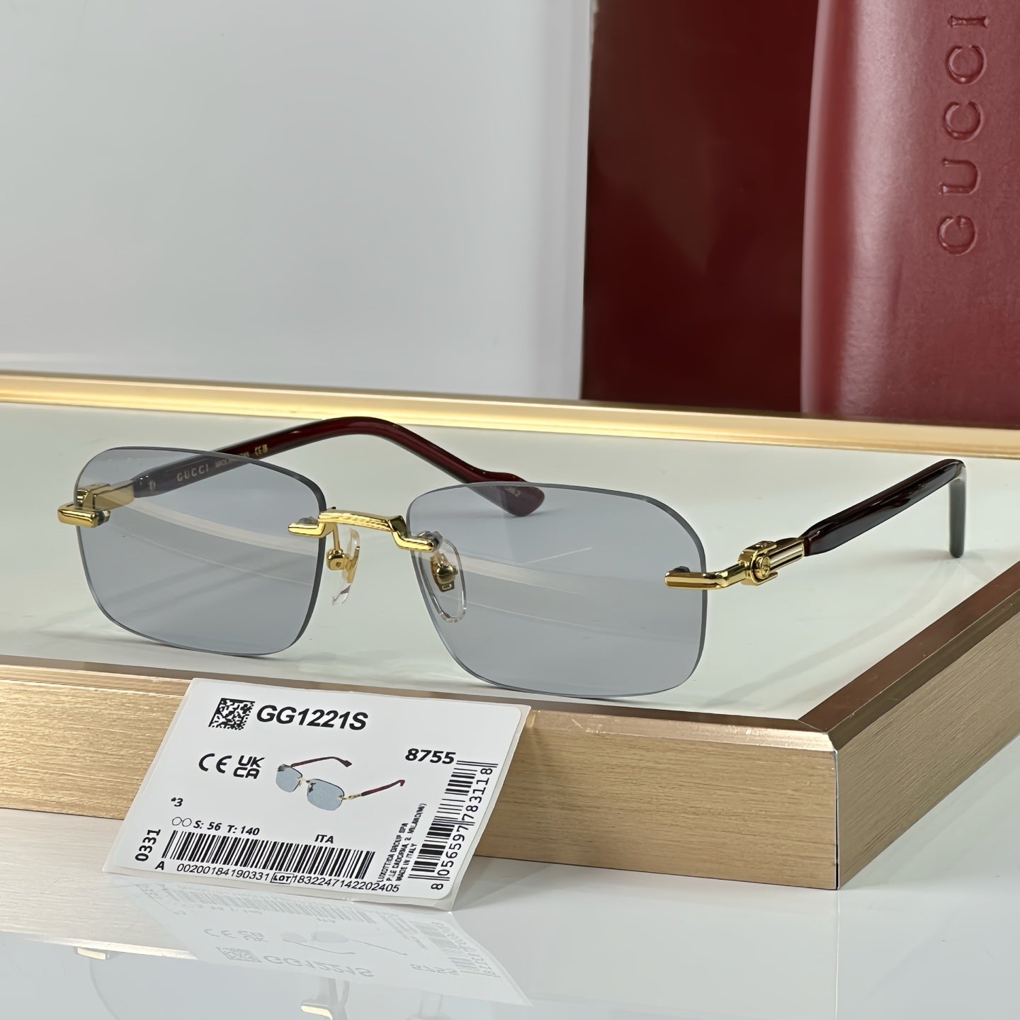Guci Rimless Web - Vichyluxury