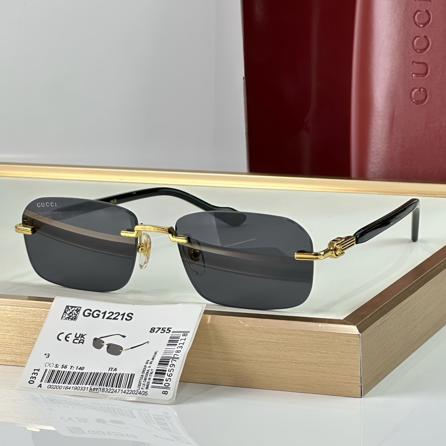 Guci Rimless Web - Vichyluxury