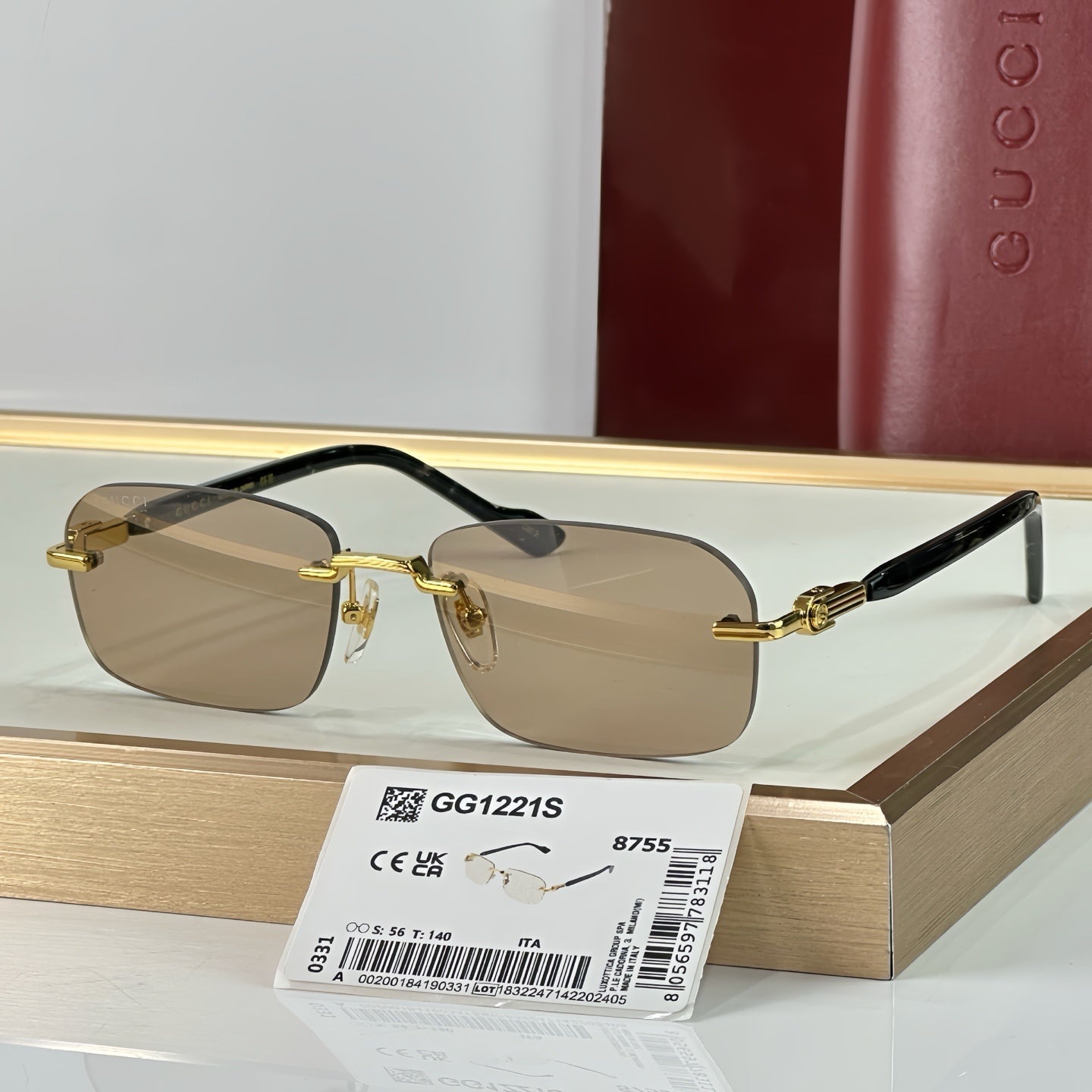 Guci Rimless Web - Vichyluxury