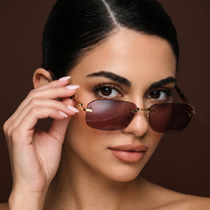 Guci Rimless Web - Vichyluxury