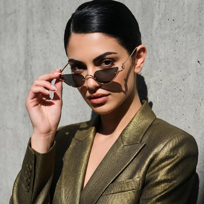 Guci Runway Cat - Eye - Vichyluxury