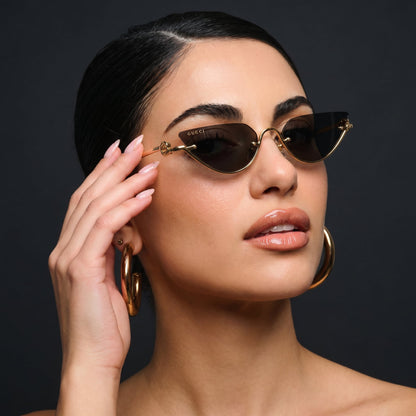 Guci Runway Cat - Eye - Vichyluxury