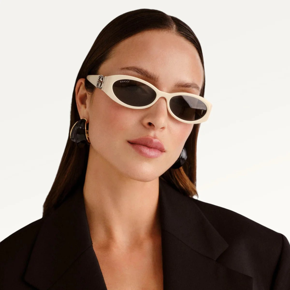Guci Signature Oval - Vichyluxury