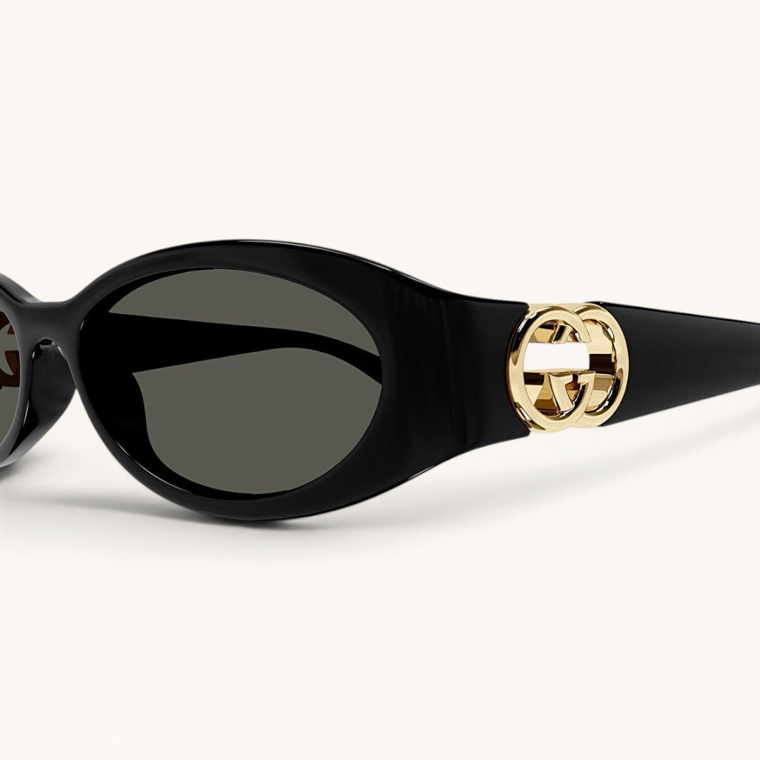 Guci Signature Oval - Vichyluxury