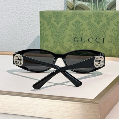 Guci Signature Oval - Vichyluxury