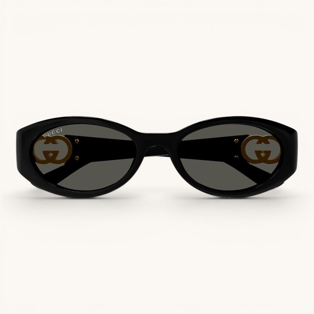 Guci Signature Oval - Vichyluxury