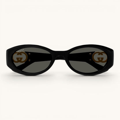 Guci Signature Oval - Vichyluxury