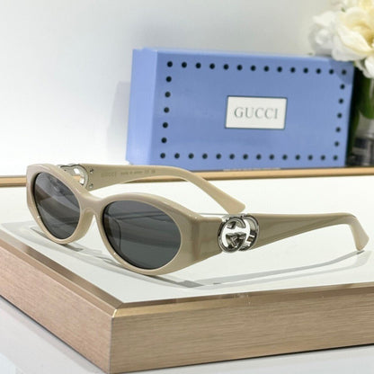 Guci Signature Oval - Vichyluxury