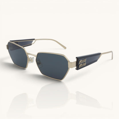 Myu Myu Tortoise Oval